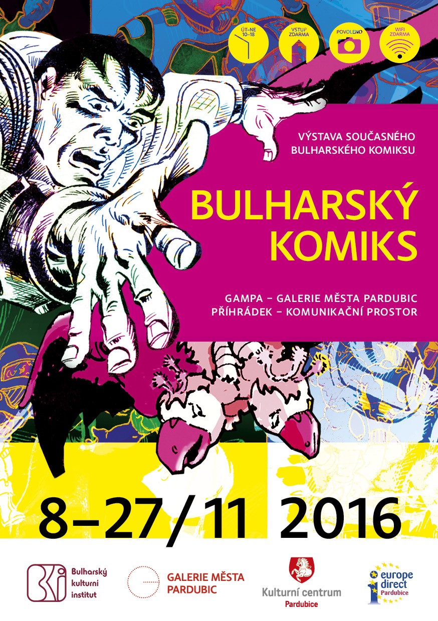 BULHARSKÝ KOMIKS V PARDUBICÍCH